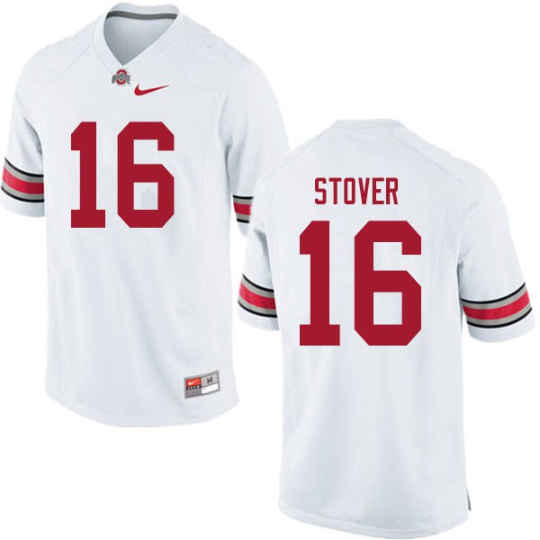 Ohio State Buckeyes #16 Cade Stover Men Player Jersey White
